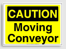 free printable moving conveyor osha  sign 
