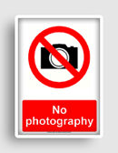 free printable no photography  sign 