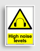 free printable high noise levels  sign 