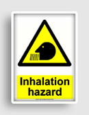free printable inhalation hazard  sign 